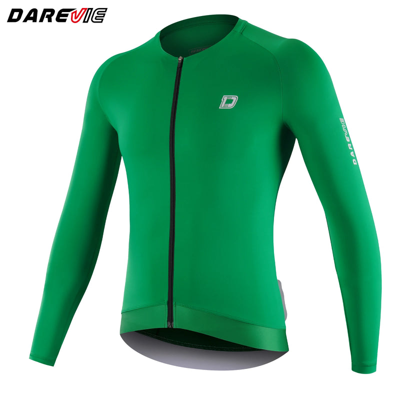 អាវយឺតជិះកង់ DAREVIE 3.0 Cool Technology Pro Level សម្រាប់បុរស អាវ Maillot ស្រូបយកសំណើម 4.5CM ប្រឆាំងនឹងការរអិល