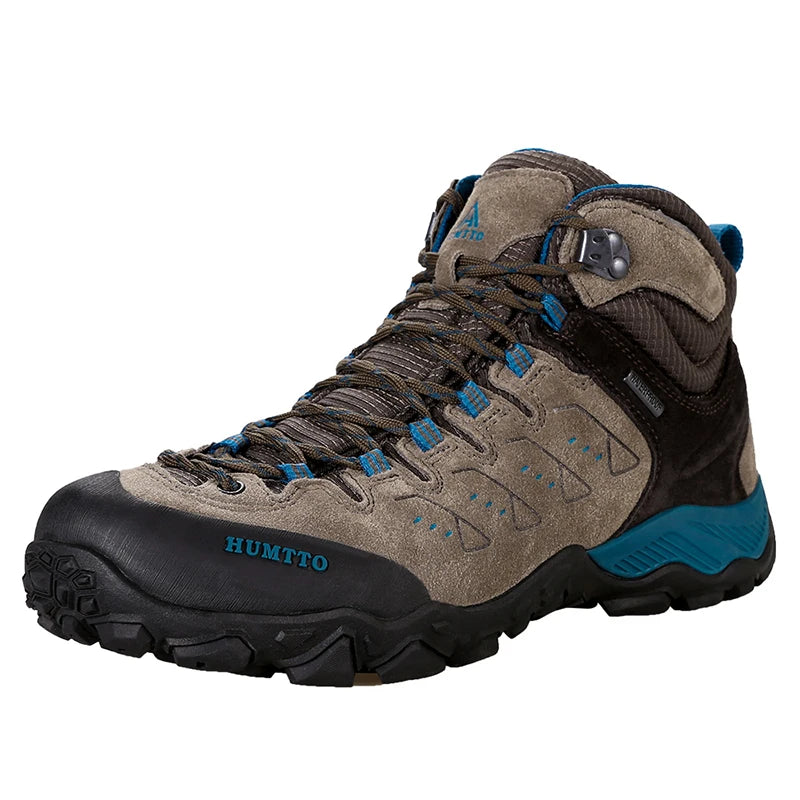 HUMTTO Men Hiking Boots Breathable Sneakers for Man Non-slip Outdoors Walking Designers Men's Sports Shoe Winter Trekking Shoes