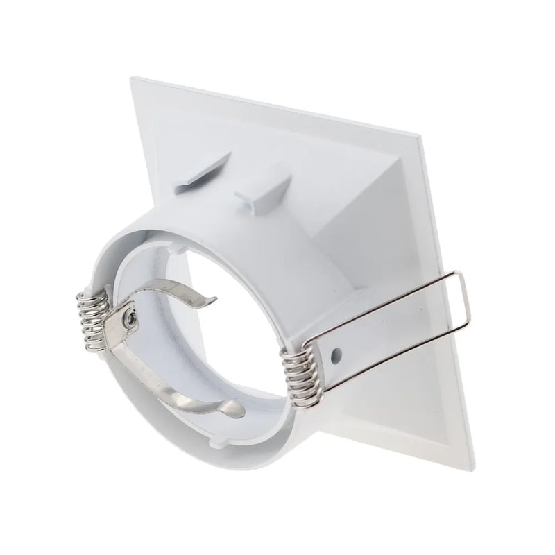 JOYINLED 1/10PCS Square Downlight LED Ceiling Fitting Indoor Spotlight Fixture GU10 MR16 Bulb Frame Recessed Downlight Fixtures