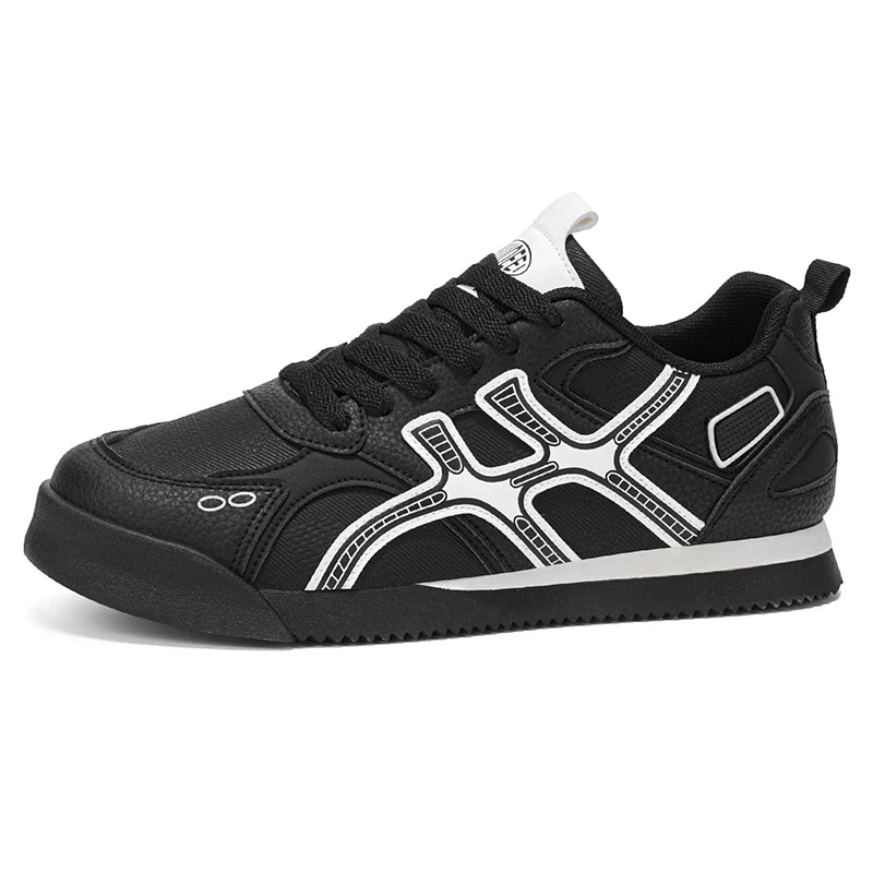 Men's flat casual sports shoes four seasons breathable lightweight soft-sole Outdoor walking shoes fashion running sports shoes