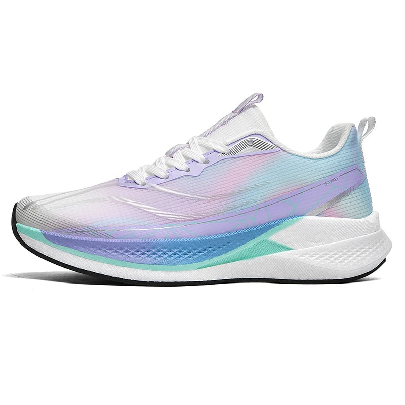 Unisex Sports Shoes Professional Running Anti Slip Cushioning Rebound Training Shoes New Youth Competition Mesh Running Shoes