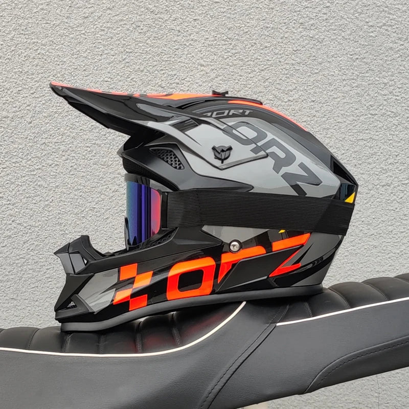DOT approves universal off-road motorcycle helmets for adults, teenagers, and children, mountain bike downhill cross helmets