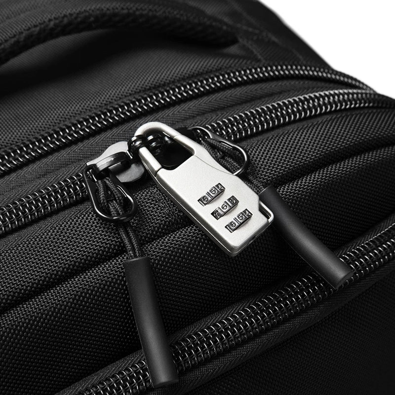 BANGE Expandable Large Capacity Travel Backpack Men 15.6 inch Laptop Backpack Travel FAA Flight Approved Outdoor Bag for Men
