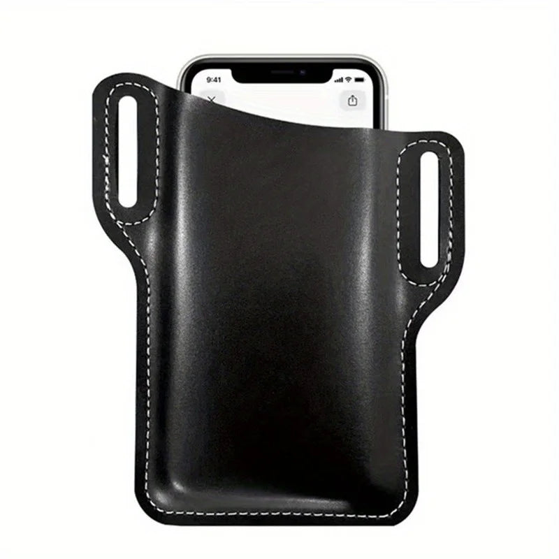 Universal Sports Waist Bag, Mobile Phone Waist Bag, Hanging Waist Bag, Leather phone belt bag，Outdoor equipment accessories