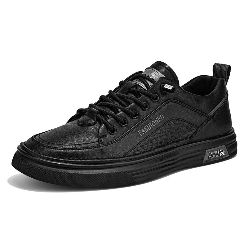 Men's Slip On Casual Shoes Summer Breathable Lightweight Soft-Sole Outdoor Flat Walking Shoes Fashion Student White Board Shoes