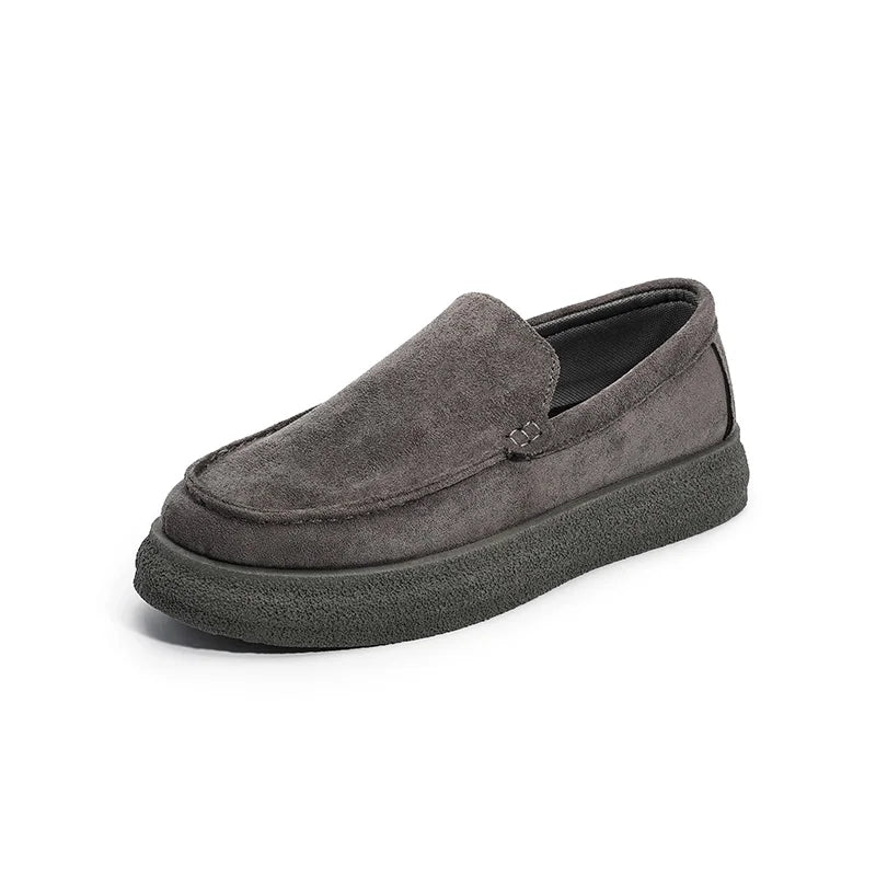 Men's slip on casual shoes four seasons new soft-sole anti-slip comfort light breathable versatile outdoor walking sports shoes
