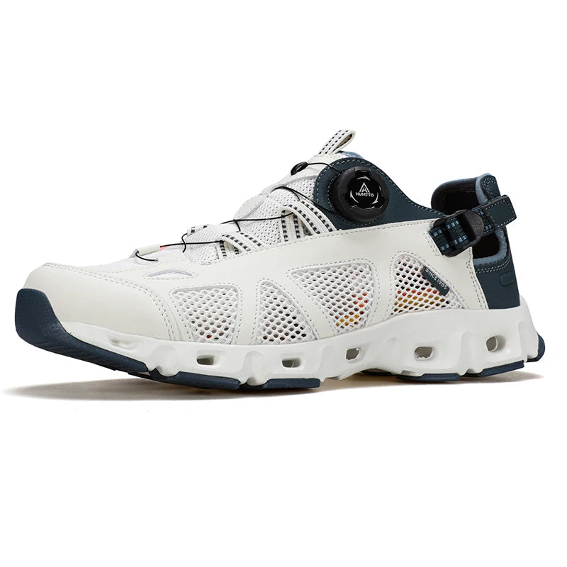 HUMTTO Mesh Woman Sneaker Quick Drying Wading Sandals Outdoor Hiking Shoes for Women Breathable Summer Aqua Shoe Beach Sneakers