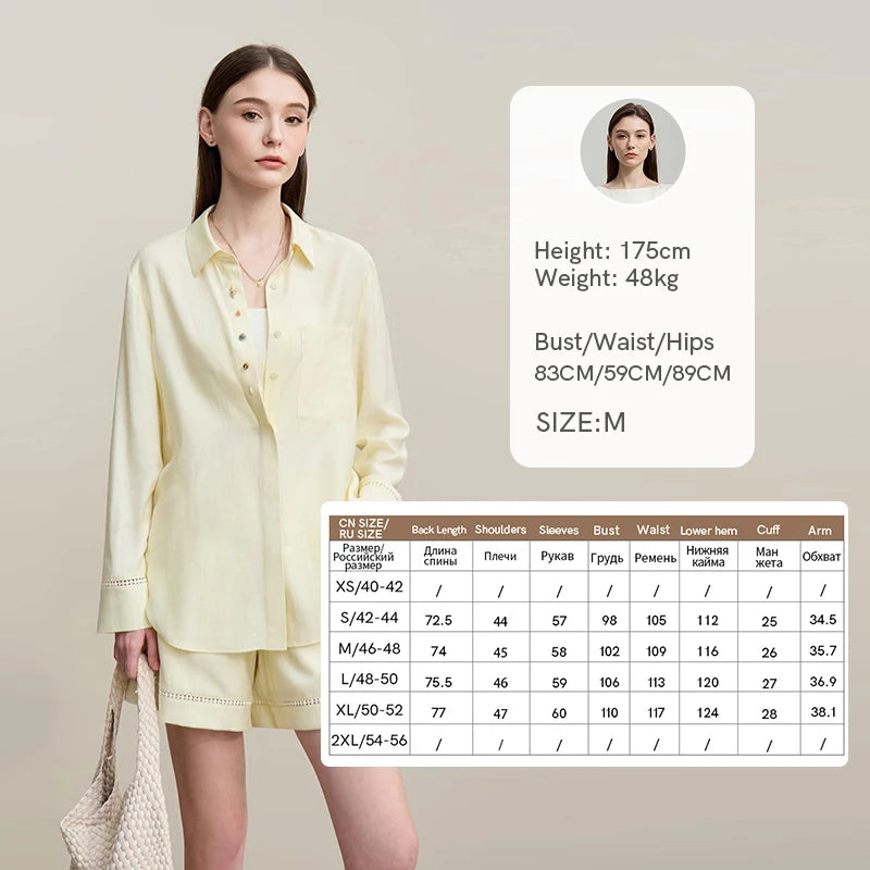 ខោ AMII ស្ត្រី 2026 រដូវស្លឹកឈើជ្រុះថ្មី អាវរលុង ខោខ្លីធម្មតា ខោជើងធំសម្រាប់ស្ត្រី 12641014