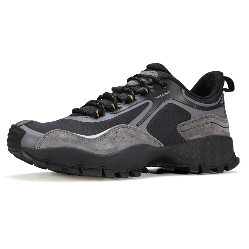 HUMTTO Trail Running Shoes Luxury Designer Tenis Sneakers Man Casual Sneaker for Men Breathable Outdoor Black Men's Sports Shoes