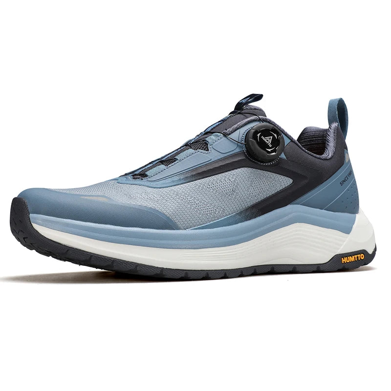 HUMTTO Running Shoes Men Breathable Marathon Men's Sports Shoes Cushioning Black Sneakers for Man Luxury Designer Gym Trainers