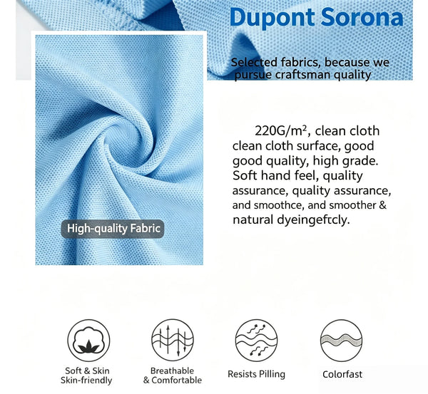 New Arrival Turn-down Collar Top Loose Fit Casual Wear Men's Ice Silk POLO Shirt Short Sleeve Fashionable Trendy Summer