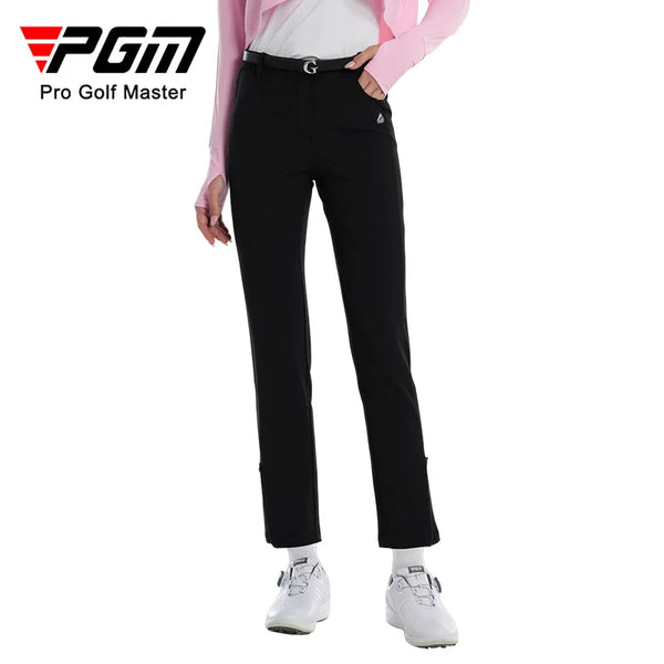 PGM Golf Women's Pants Summer Slimming Cropped Pants Sportswear KUZ072