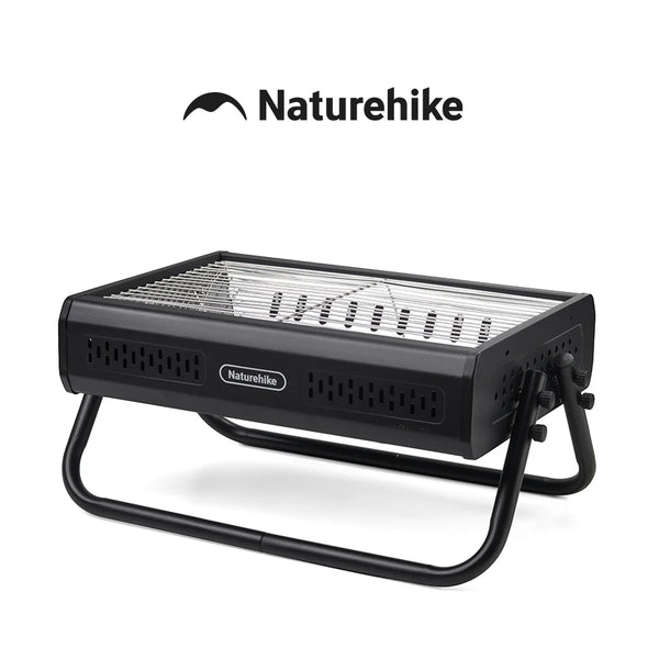 Naturehike Camping BBQ Grill Portable Folding Charcoal Grills Outdoor Folding Table Cookware Griddle Picnic Barbecue Grills