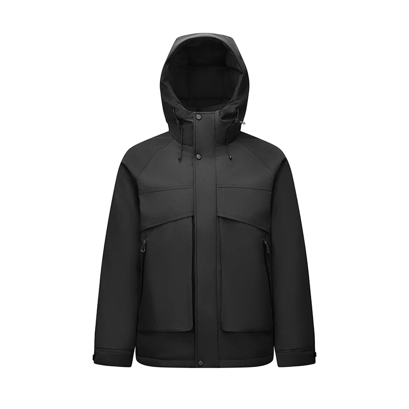 Semir Men Down Jacket Waterproof Windproof Stain Resistant Urban Workwear Style Outdoor Protection 2026 Winter Cold Weather