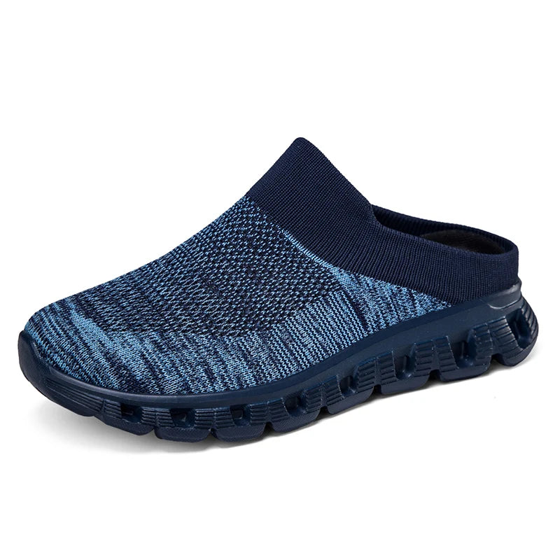 Couples Walking Shoes Big Size 2025 Lightweight Breathable Flat Sneakers Lightwieght Casual Trendy Summer Slippers for Men Women