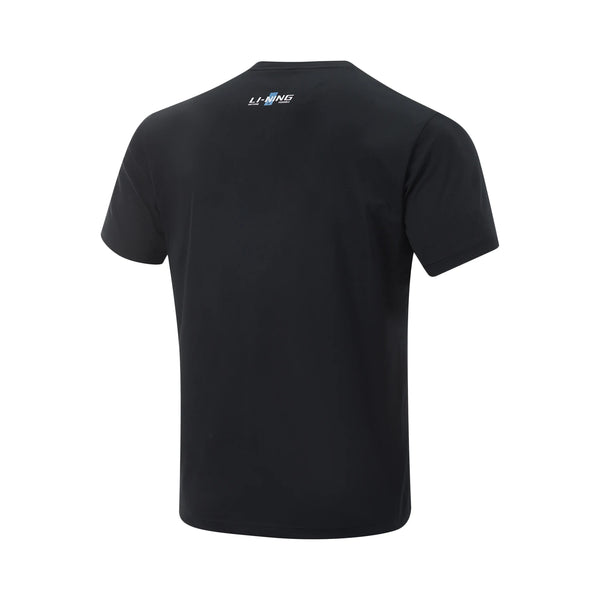 អាវយឺតហ្វឹកហាត់បុរស Li-Ning AT DRY ULTRA ៩០% Polyester ១០% Spandex ទំហំធម្មតា អាវយឺតកីឡា LiNing មានផាសុកភាព ATSV075