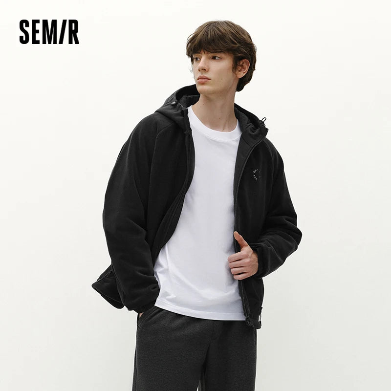 Semir Men Jacket Polar Fleece Warm Insulation 2026 Winter Layering Design Comfort Fit Everyday Style Clean Silhouette