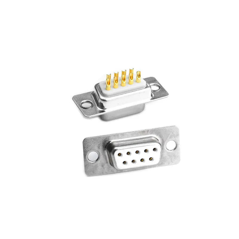 DB9 Adapter Connector Core RS232 Serial COM Plug Connectors Hole/pin DB15 Female Male Port Socket D Sub DP9 Plastic Case