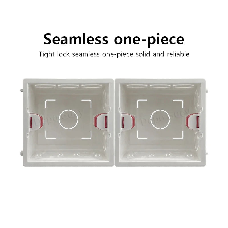 Model 86 Adjustable International Bottom Box, Wall Switch Socket Internal Mounting Box, Electrical Socket and Accessories