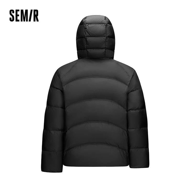 អាវក្រៅបុរស Semir ស្រាល ការពារទឹកជ្រាប មានក្រណាត់ ការពារខ្យល់ រដូវរងា ម៉ូដទាន់សម័យសម្រាប់គូស្នេហ៍ 2026