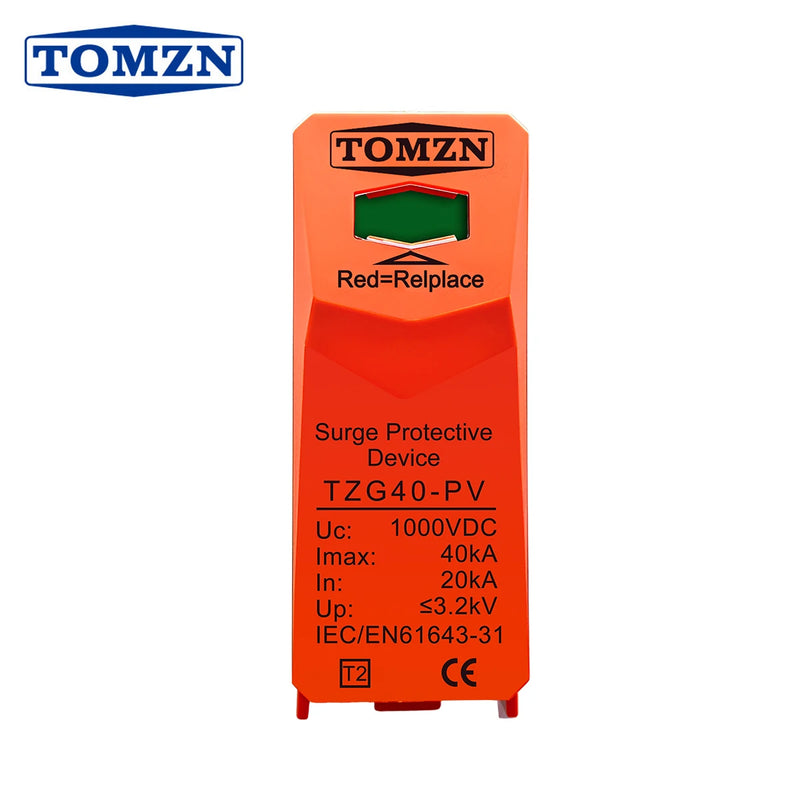 DC 500V 600V 800V 1000V Replaceable Replacement Cartridge Inserts for TOMZN DC OBO SPD 10-20kA 20-40kA 30-60kA
