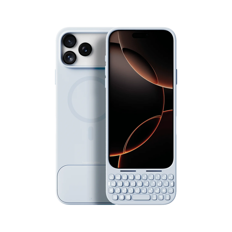 Akko MetaKey Phone case With Keyboard 37 keys Mini Phone Keyboard PU TPU with Magnetic Support For iPhone 16 Pro Max 17 Pro Max