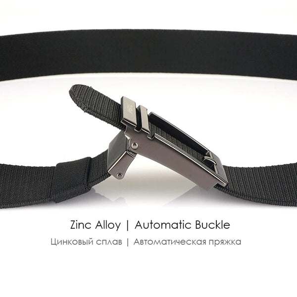 VATLTY Official Genuine 38mm Elastic Belt For Men Hard Alloy Automatic Buckle Soft Strong Stretch Belt Jeans Girdles Male