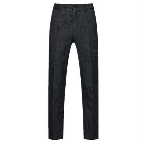 Autumn New Embroidery Suit Trousers Men's, Fashion Casual Pants, Blue Red White Green Pantalones Hombre, Asian Size M-5XL 6XL