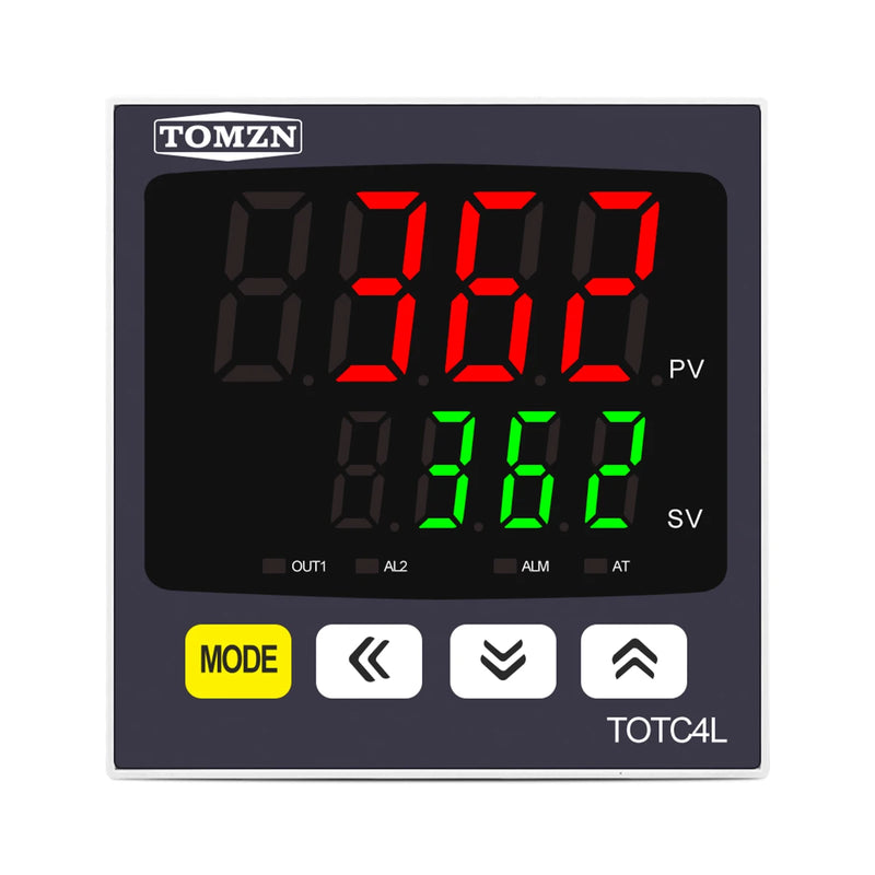 TOMZN Digital PID Temperature Controller –  SSR Relay Output, Universal Input,110V/230V AC Thermostat/Regulator