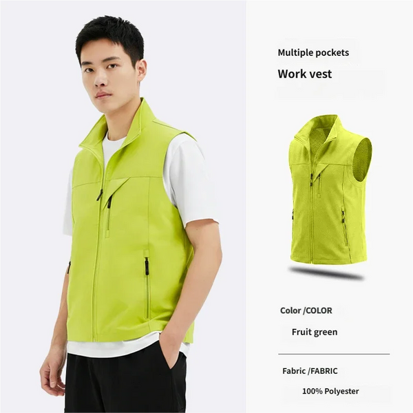 Workwear Jackets With Printed LOGO New Colors Spring and Summer High-end Exhibition  for Volunteers Outdoor Workwear Advertising