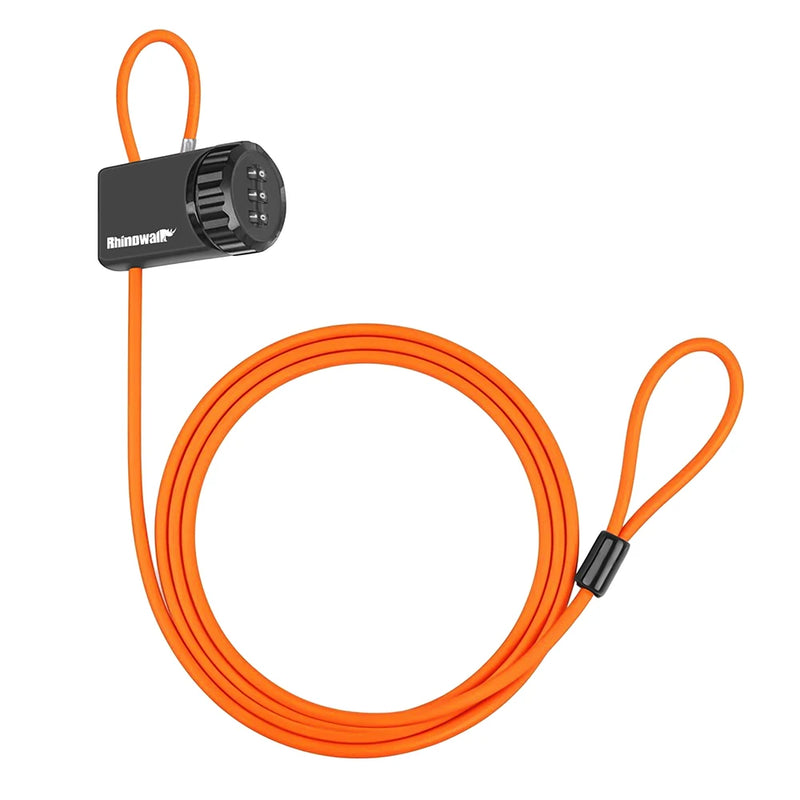 Rhinowalk Anti-theft Cable Lock 3 Digits Code Motorcycle Bike Anti-theft Security Steel Wire Lock Bike Accessory Summer