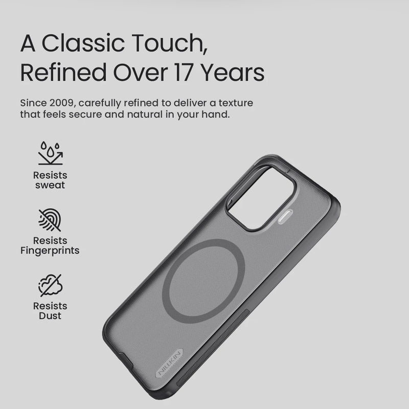 NILLKIN For Xiaomi 17T Pro Magsafe Case Super Frosted Shield Pro Soft TPU PC Shockproof  Back Cover For Mi 17T Pro Magnetic Case