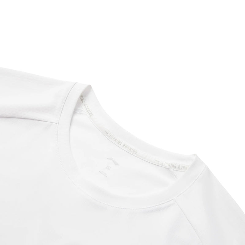 អាវយឺតរត់បុរស Li-Ning AT DRY 100% Polyester ទំហំធម្មតា ខ្យល់ចេញចូលបាន ឆ្លុះពន្លឺបាន អាវយឺតកីឡា LiNing ATSV091