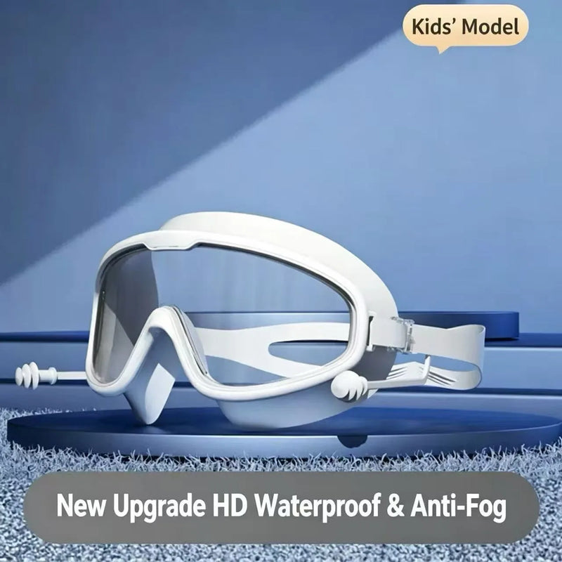 Universal Large Frame Swimming Goggles for Men And Women Anti Fog High Definition Drifting Swim Goggles