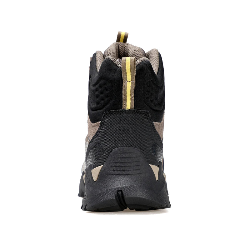 HUMTTO Waterproof Boots for Men Luxury Designer Outdoor Hiking Shoes Climbing Trekking Sneakers Leather Safety Mens Ankle Boots