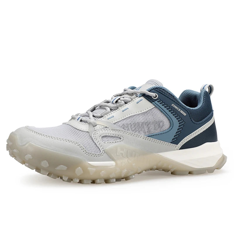 HUMTTO Summer Men's Sneakers Breathable Trail Shoes for Men Luxury Designer Sports Hiking Boots Man Outdoor Trekking Sneaker