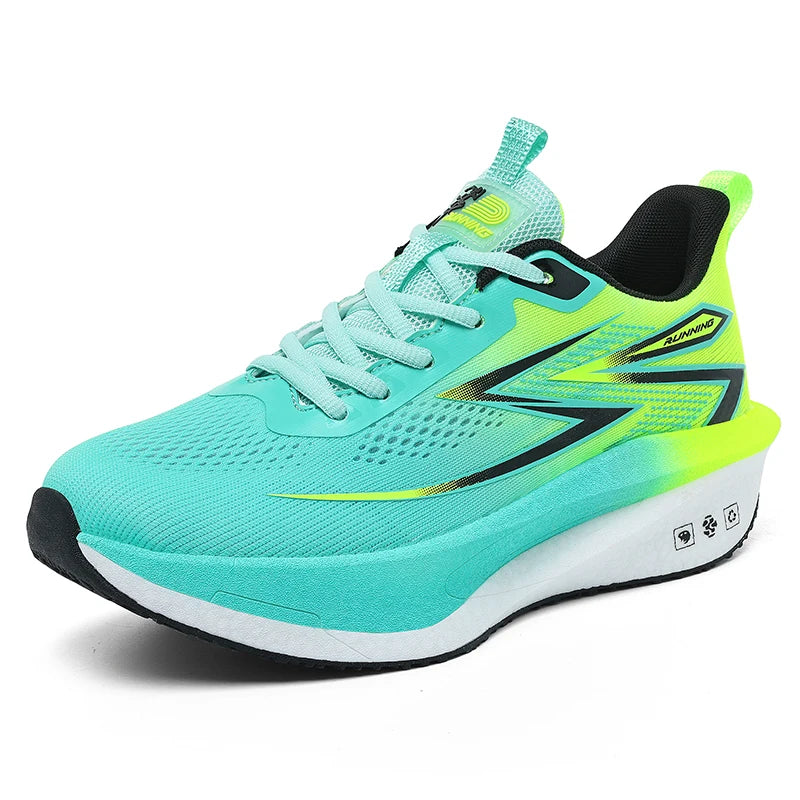 Men's lightweight casual sneakers Four seasons new breathable soft-sole outdoor racing running shoes students speed sports shoes