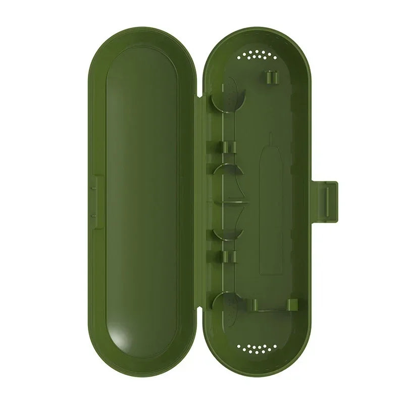 1pc Electric Toothbrush Storage Box Protective Cover, Portable Travel Case for Oral Electric Toothbrush Handle Storage Box.