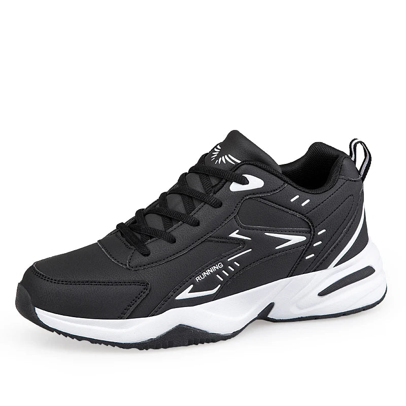 Men's Classic Retro Casual Sports Shoes Four Seasons Soft-Sole Waterproof Outdoor Running Shoes Breathable Light Sneakers 39-48