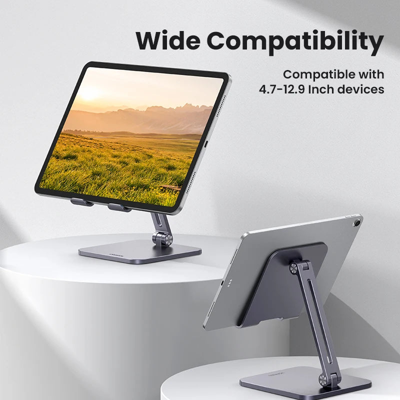 【New-in Sale】UGREEN Tablet Phone Stand For iPad Pro iPhone Xiaomi Tablet Support Aluminum iPad Stand Laptop Stand Tablet Stand
