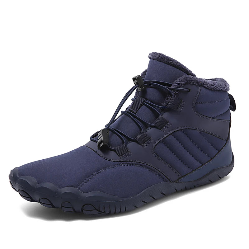 Winter Plush Ankle Snow Boots Men Warm Shoes Snowboots Cotton Shoes Size 35-48 Unisex Dropshipping