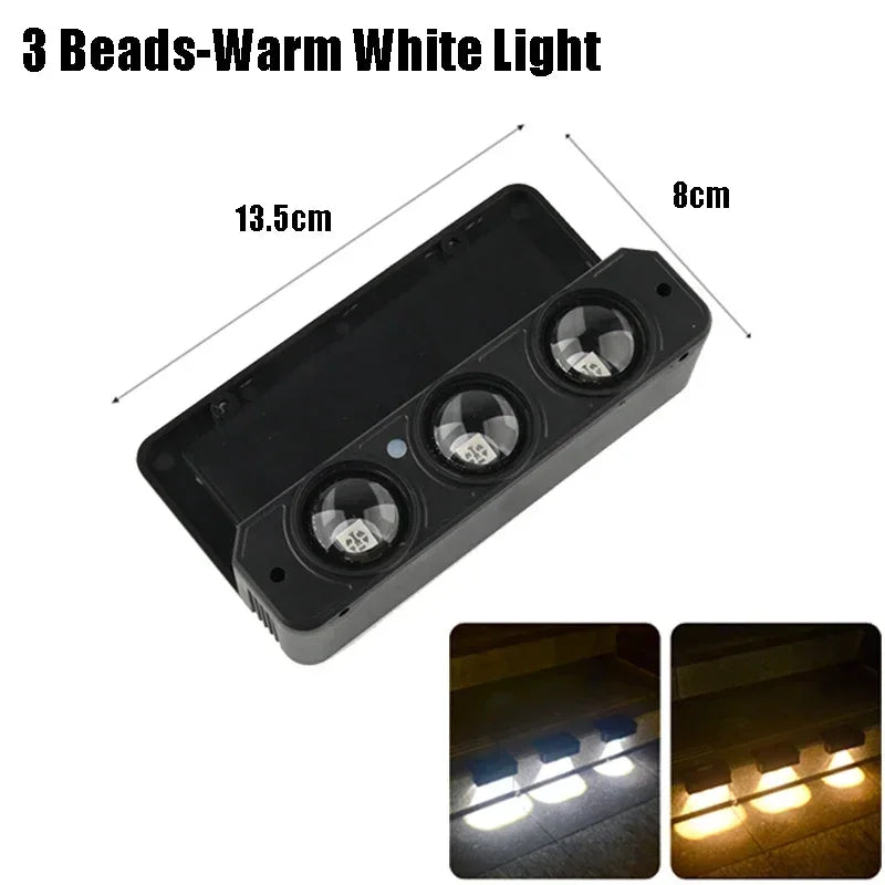 1/4 PCS Solar Wall Light LED Outdoor Garden Lights Decorations Waterproof Lamp for Courtyard Fence Railing Wall Lighting