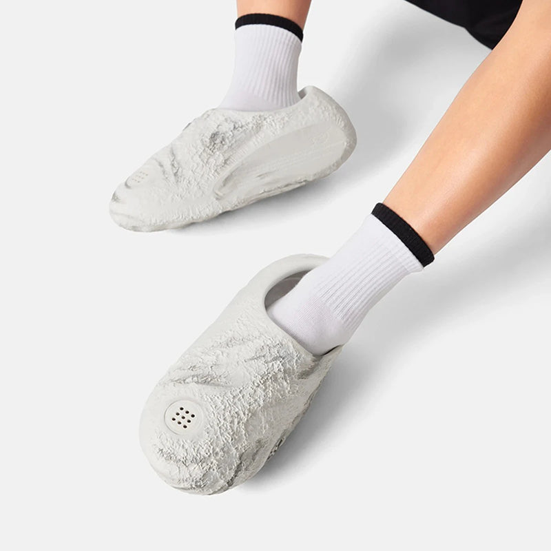 ស្បែកជើងបុរស Li-Ning WADE LUNAR ROCK សម្រាប់លេងក្រៅផ្ទះ BOOM Rebound ស្បែកជើងបាល់បោះមានផាសុកភាព ស្បែកជើងស្រាល LiNing ABTV009