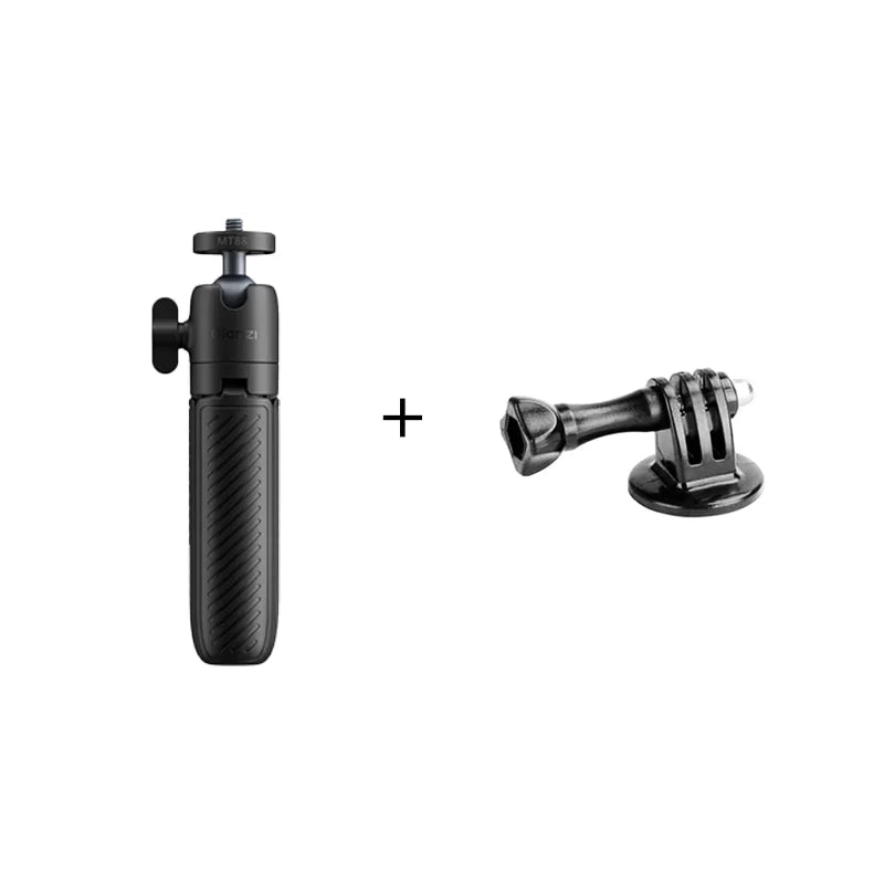 ដំបងថតរូប Selfie ចល័ត Ulanzi MT-88 ClipMate Tripod ជាមួយវីស 1/4 សម្រាប់កាមេរ៉ា DSLR Action Camera Phone Vlog Live ផ្ទុកបាន 1KG