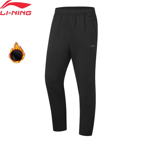 ខោស្វិតសម្រាប់បុរស Li-Ning សម្រាប់ការហ្វឹកហាត់ LN STATIC PROOF Fleece Warm 93% Polyester 7% Elastane ខោ Lining មានផាសុកភាព AKYW229