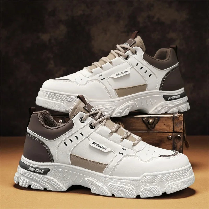 Men's casual sports shoes four seasons soft-soled non-slip outdoor running shoes tooling labor protection shoes fashion sneakers