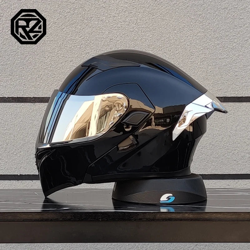 ORZ High Quality Motorcycle Full Face Helmet Four Seasons Motocross Racing Modular Flip Up Casco Moto Men Women Off Road Helmet