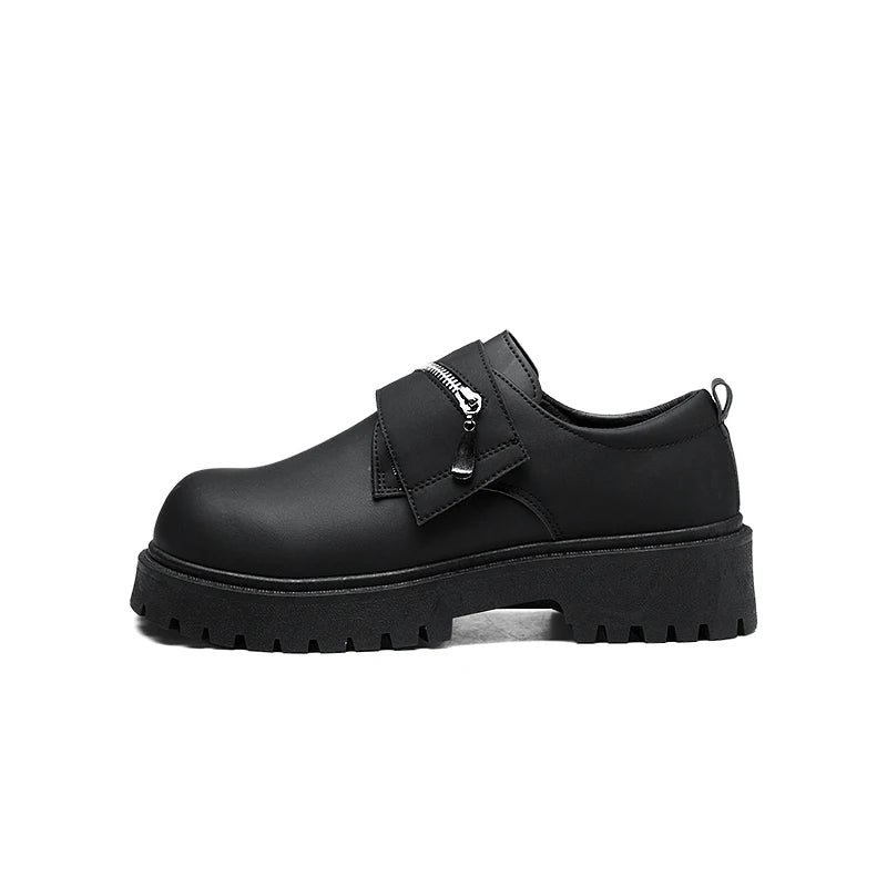 Business Leather Shoes Four Seasons Men's Casual Dress Shoes Soft Sole Safety Shoes Plus Size Fashion Leather Shoes Working Shoe