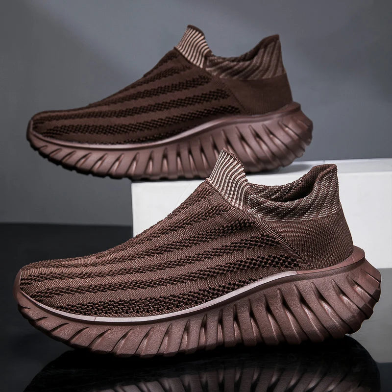 Mens Walking Shoes 2025 Couple Style Lightweight Comfortable Sneakers Fashion Simple Springback Cushioning Casual Running Shoes