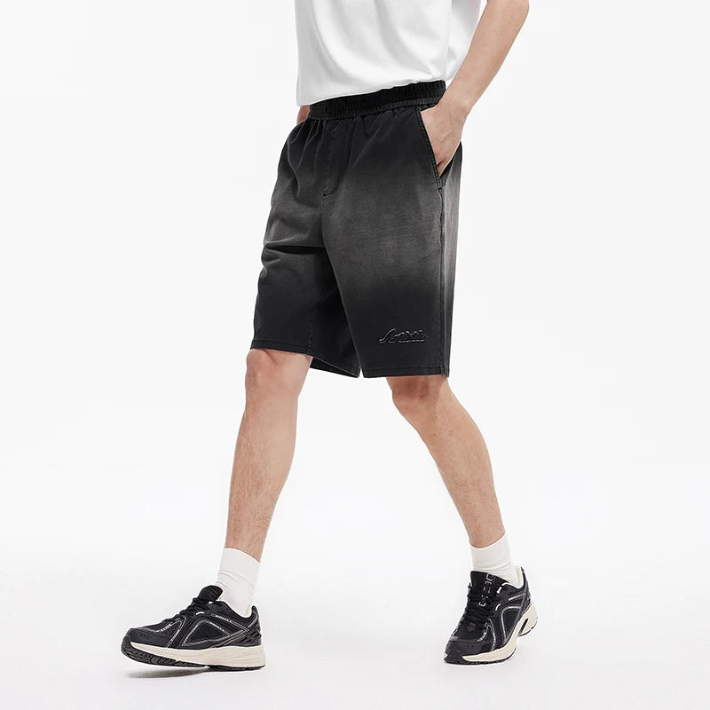 Semir Mens Denim Shorts 2026 Vintage Embroidery Loose Fit Casual Fashion Soft Daily Wear